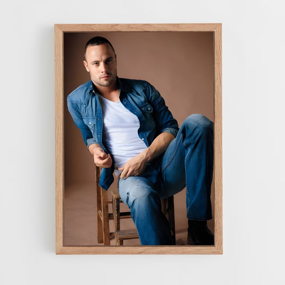 Poster Oscar de pistorius – affiche Jeux Olympiques (vue 4)